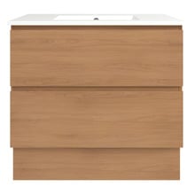 Elemental Plus 900mm Freestanding Single Vanity with Removable Kickboard